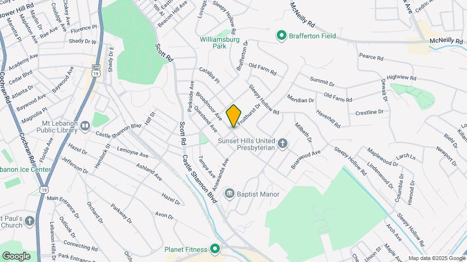 500 Fruithurst Dr Map and Location Details