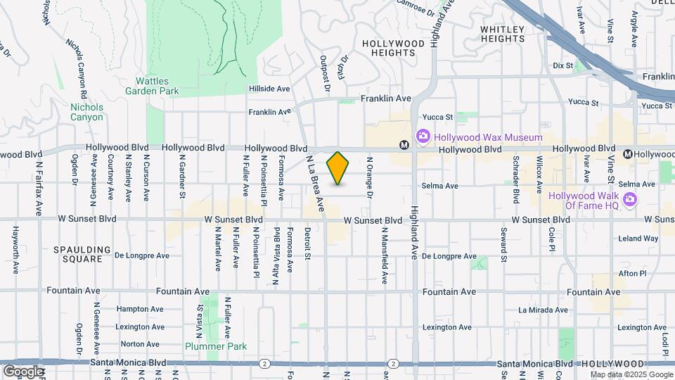 7057 Lanewood Ave Mapa y Detalles de la Ubicación