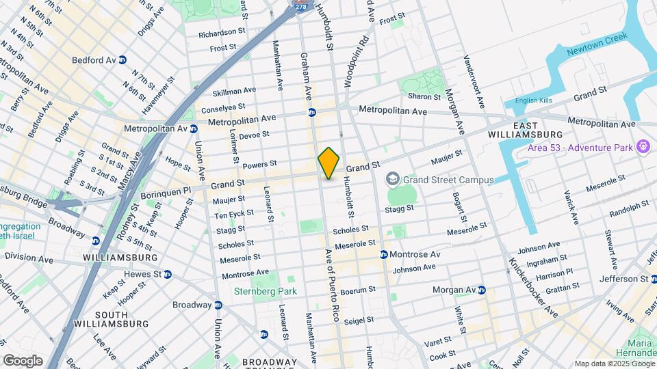 177 Maujer St Mapa y Detalles de la Ubicación