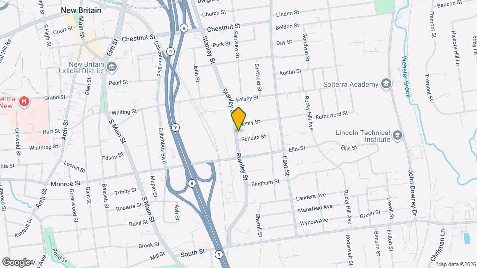 423 Stanley St, Unit 1 Map and Location Details