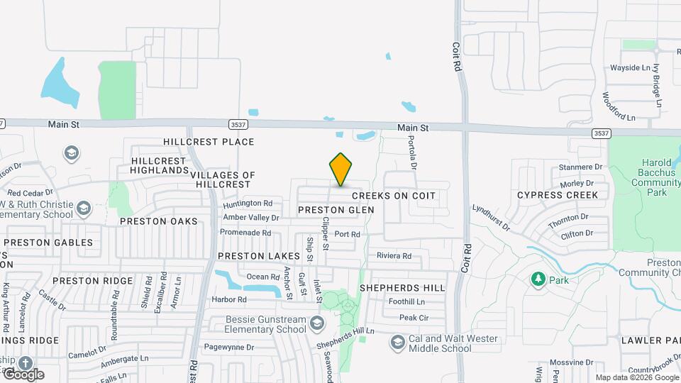 11817 Woodland Way Map and Location Details