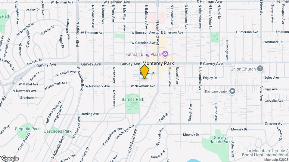 224 S Ramona Ave Mapa y Detalles de la Ubicación