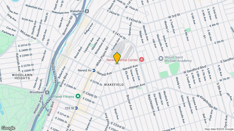 4524 Barnes Ave Mapa y Detalles de la Ubicación
