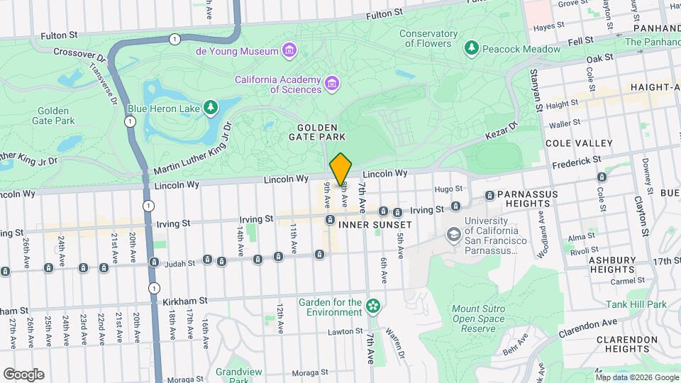 1237 8th Ave, Unit 1237 A Map and Location Details