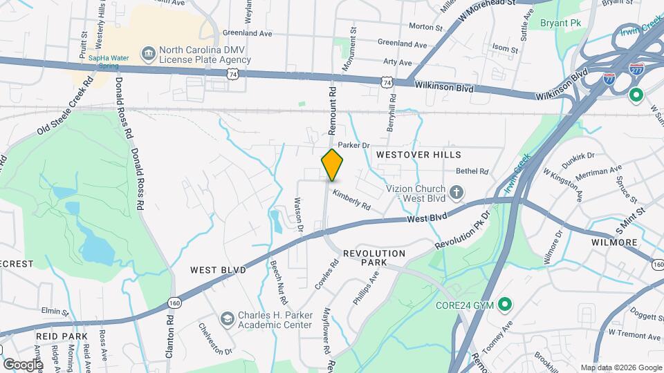 1532 Kimberly Rd Map and Location Details