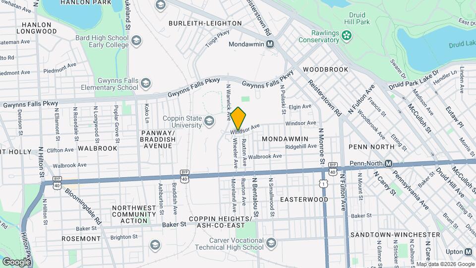 2329 Windsor Ave Map and Location Details