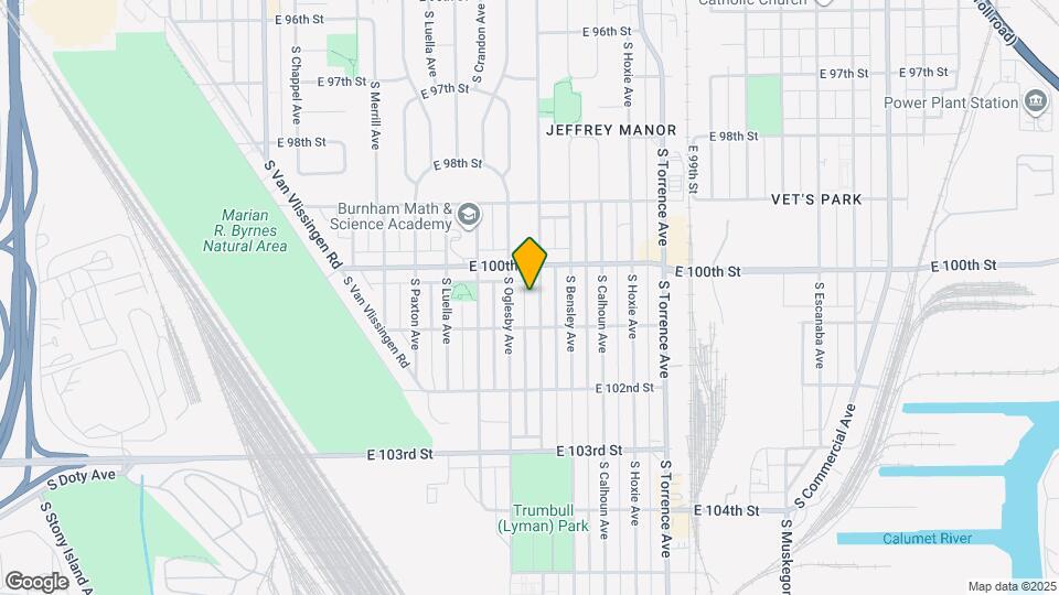 10030 S Yates Blvd Map and Location Details