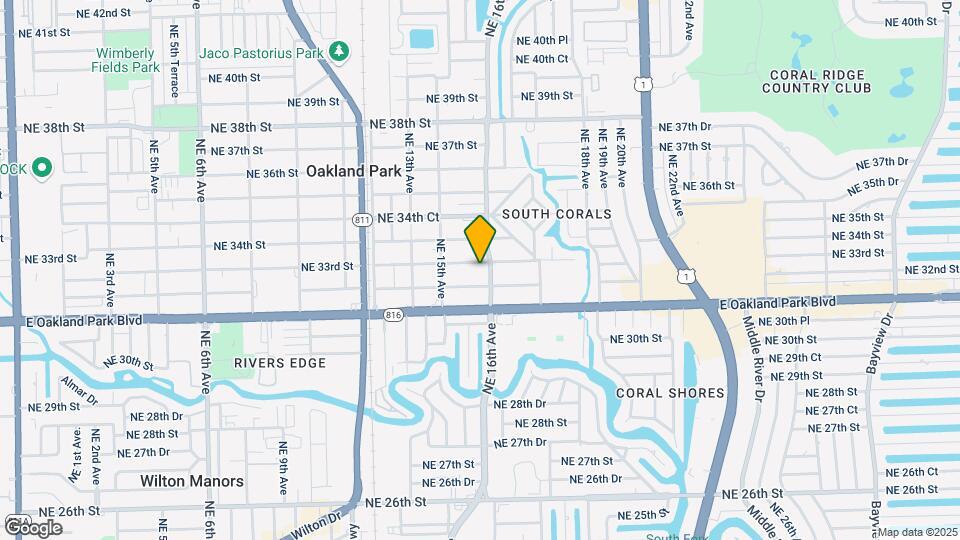 1578 NE 33rd St Map and Location Details