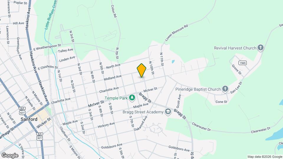 533 Charlotte Ave, Unit 533 Mapa y Detalles de la Ubicación