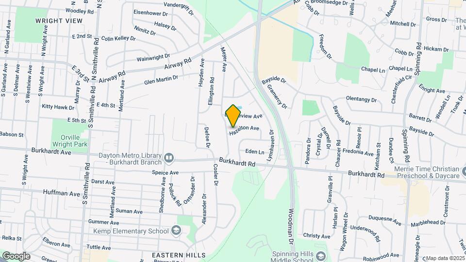 2211 Hazelton Ave Map and Location Details