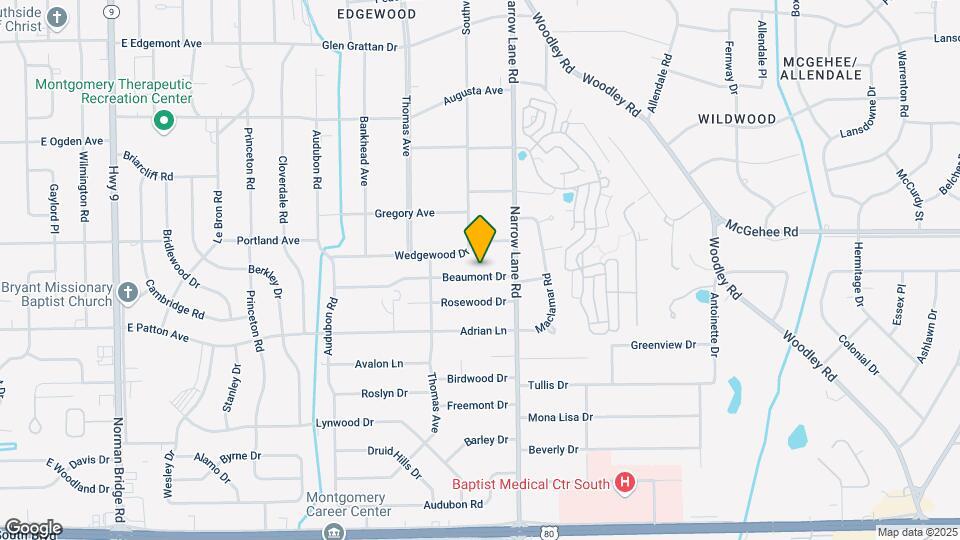 1437 Beaumont Dr Map and Location Details