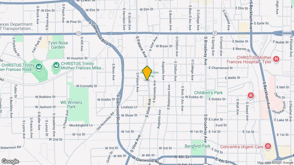 803 S Vine Ave Map and Location Details