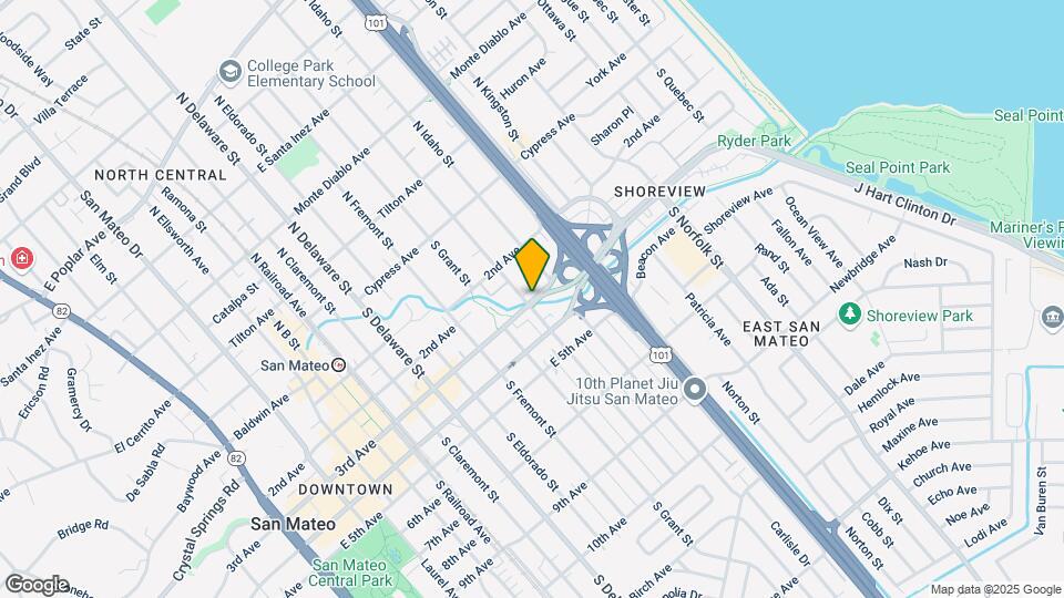 245 S Humboldt St Map and Location Details