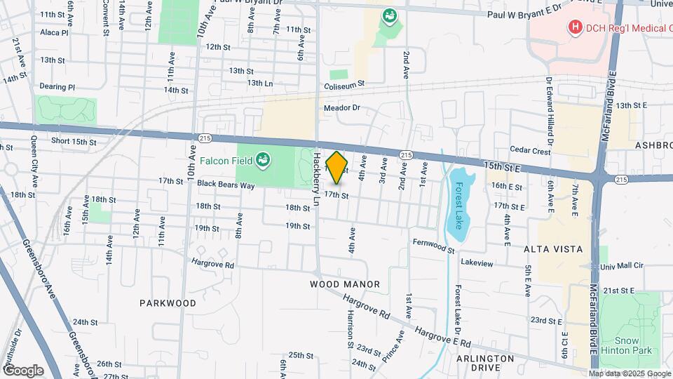 1628 5th Ave Map and Location Details