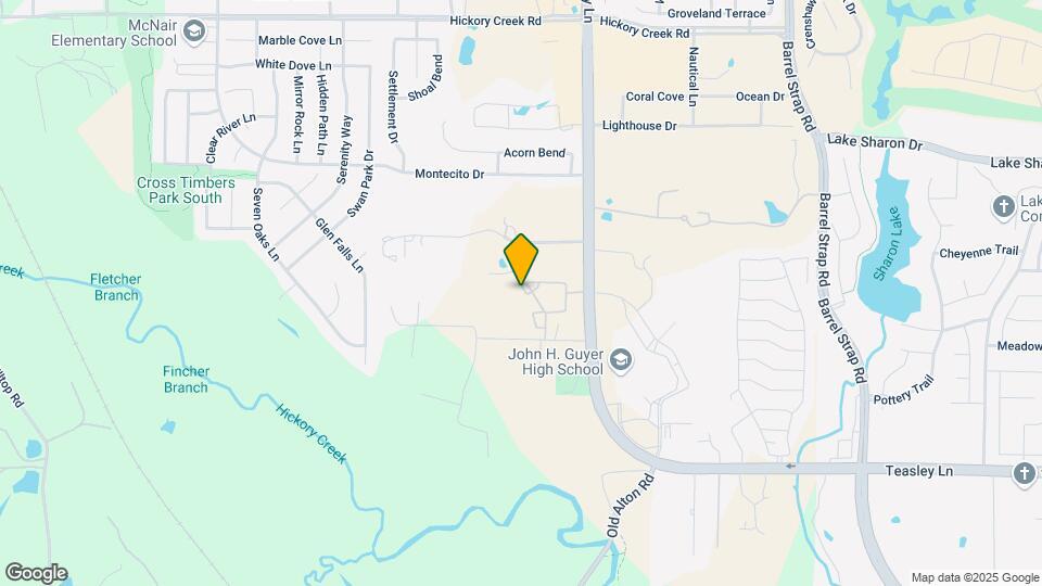 Hickory Creek Ranch Apartments Map and Location Details