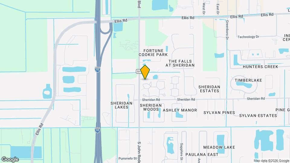 9017 Manchester Ln Map and Location Details