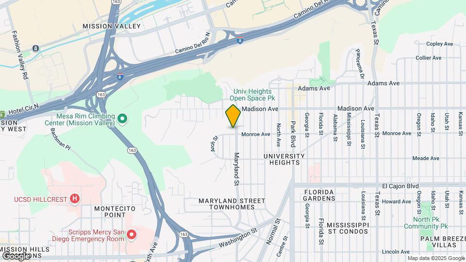 4510 Maryland St Mapa y Detalles de la Ubicación