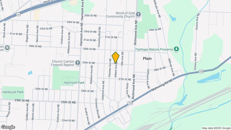 2833 Gilbert Ave NE Map and Location Details