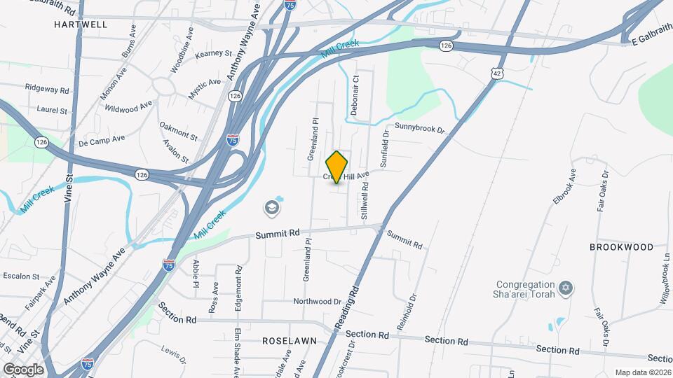 1616 Pelham Pl Map and Location Details