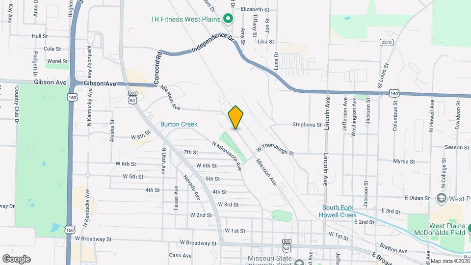 847 Missouri Ave Map and Location Details