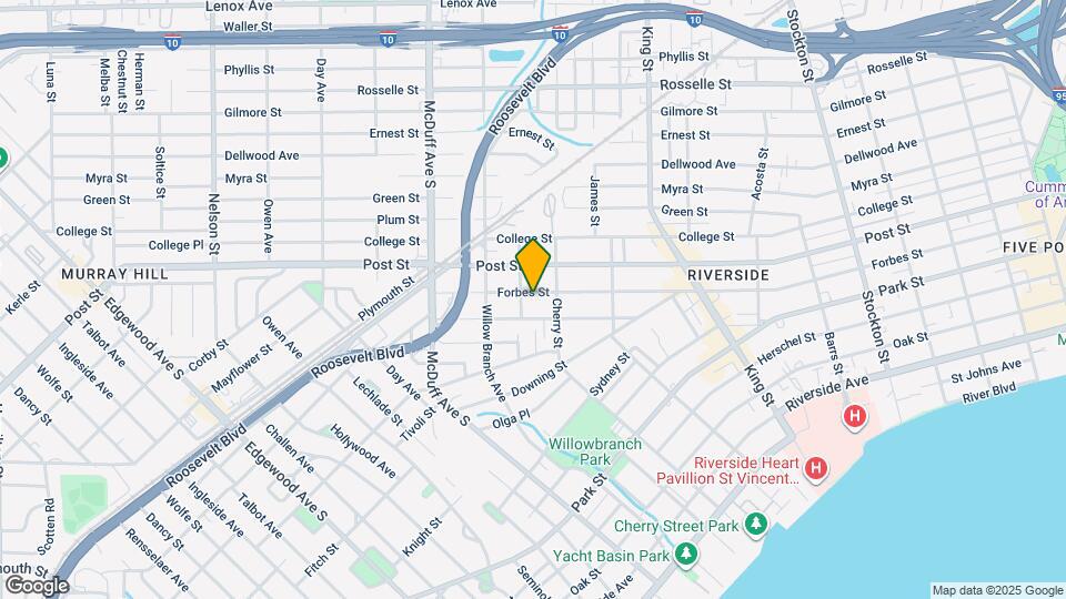 2886 Forbes St Map and Location Details