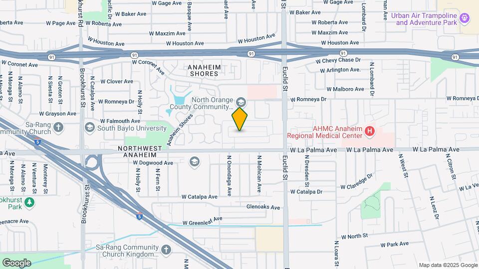1811 W Glen Ave Map and Location Details