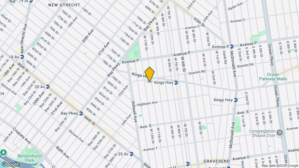 WEST 11 STREET Map and Location Details