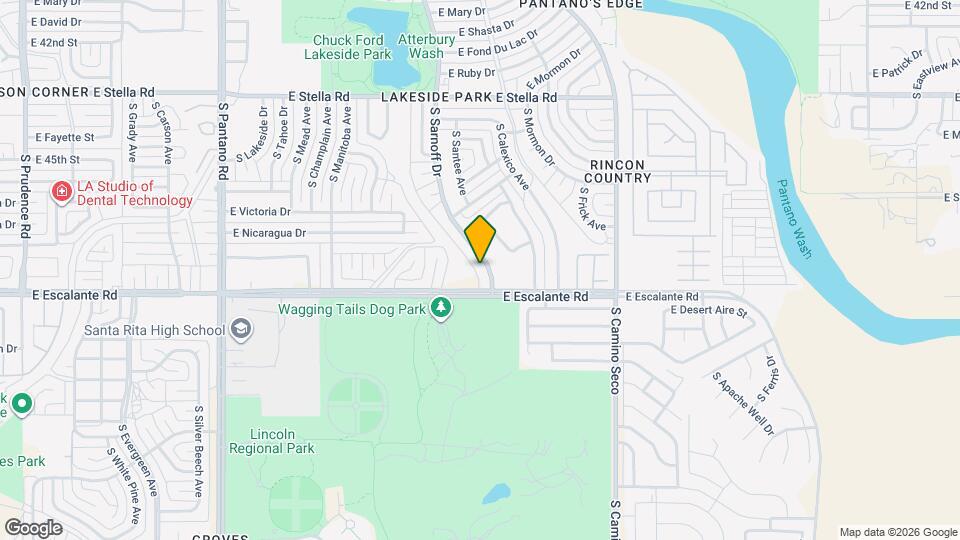 3720 S Sarnoff Dr Map and Location Details
