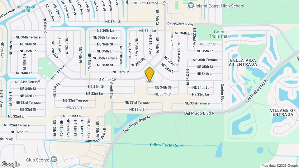 3407 NE 19th Ave Map and Location Details