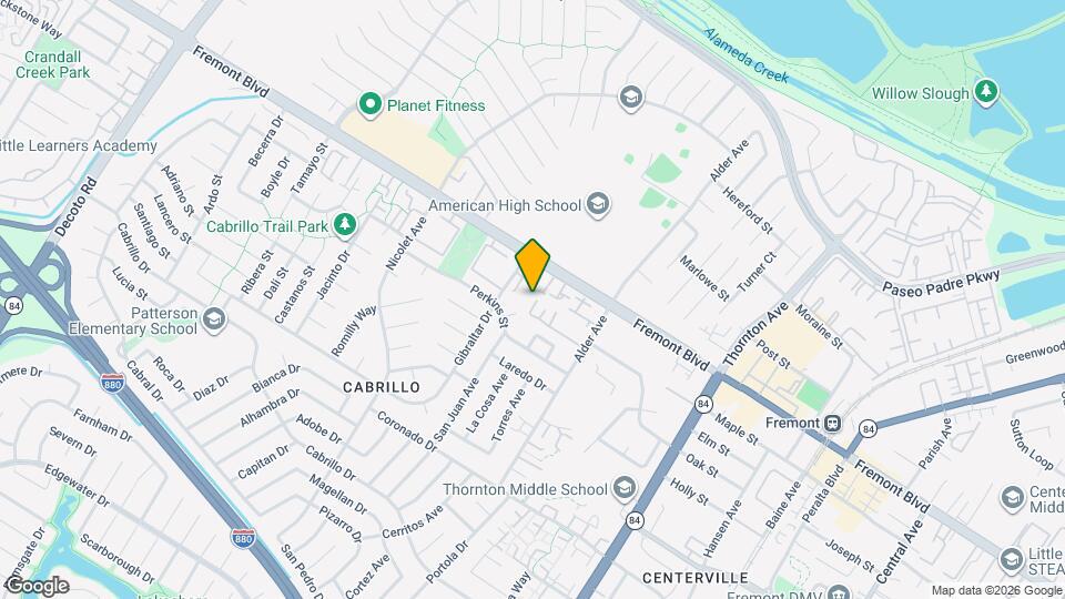 4097 Alder Terrace Map and Location Details