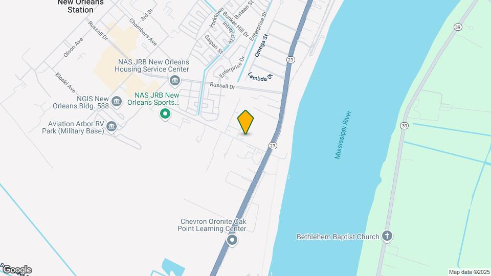 206 S Concord Road Belle Chasse, LA 70037 Map and Location Details