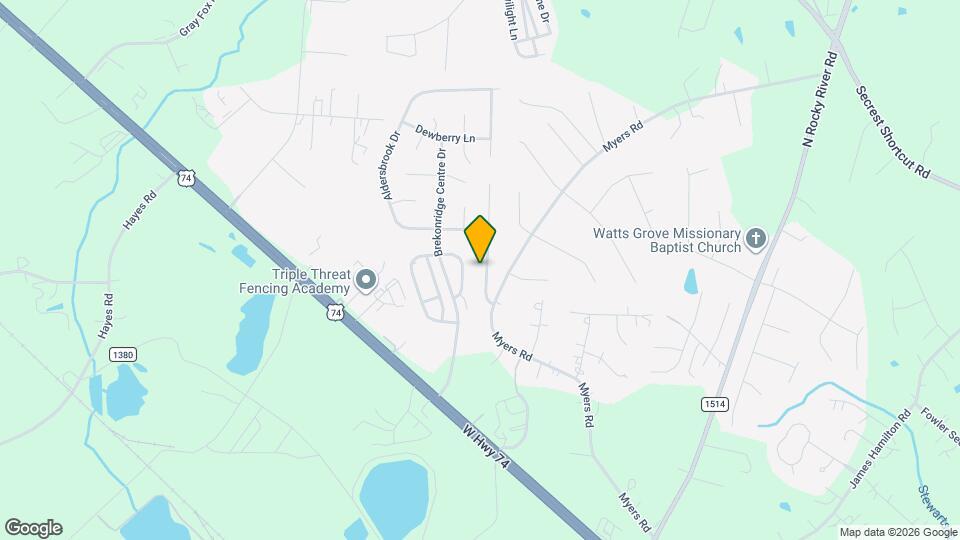 2819 Rosemeade Dr, Unit #3 Map and Location Details