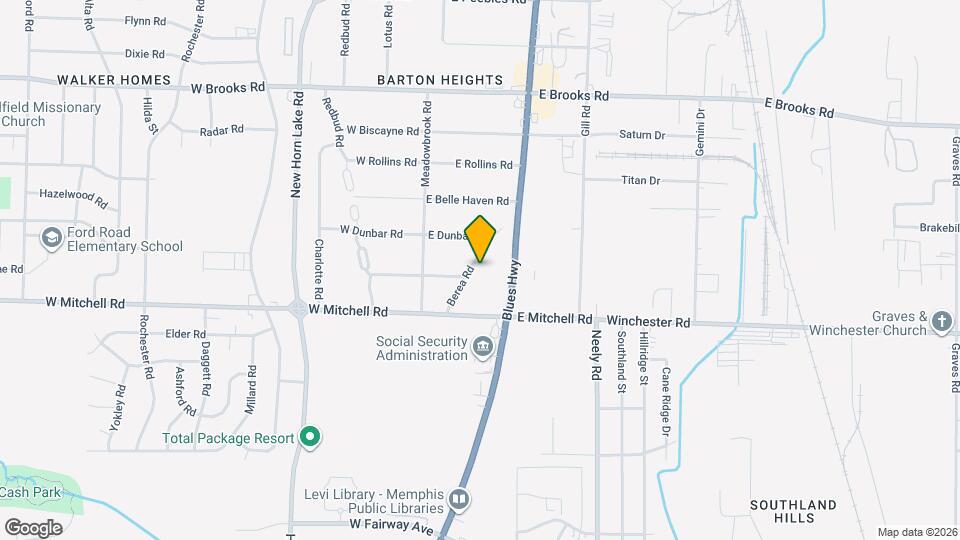 3360 Berea Rd Map and Location Details