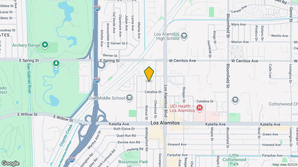 10676 Walnut St, Unit 10676 Map and Location Details