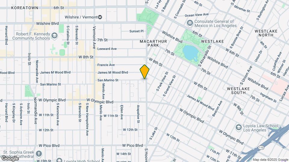 2600 San Marino St Mapa y Detalles de la Ubicación