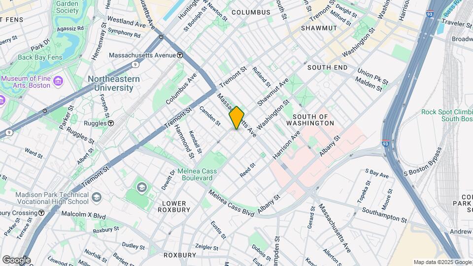 150 Northampton St, Unit 704 Mapa y Detalles de la Ubicación