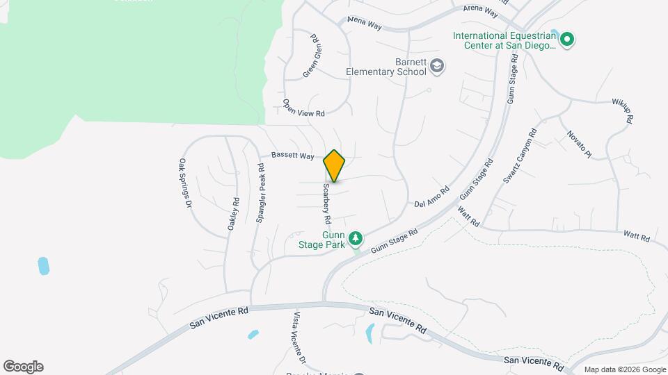 23608 Barrego Way Map and Location Details