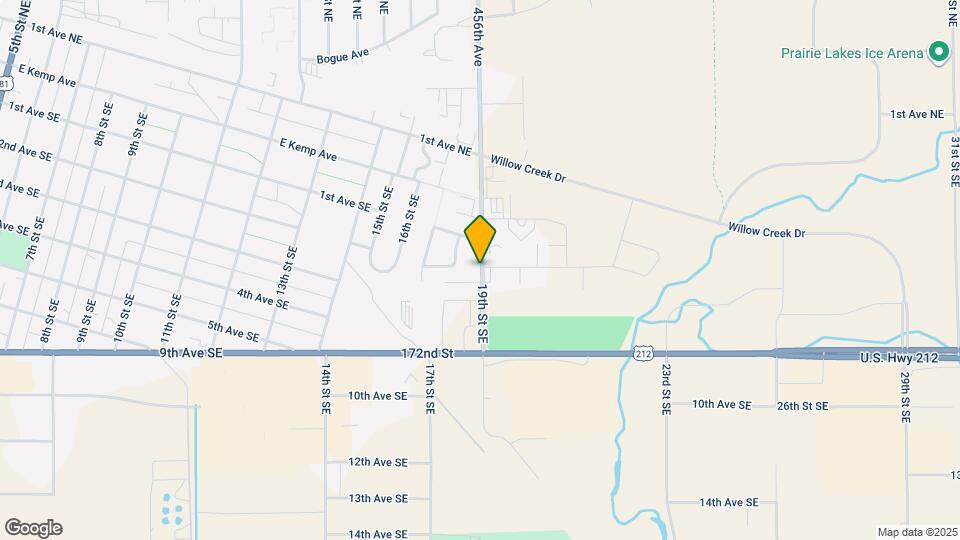 203 19th St SE Map and Location Details