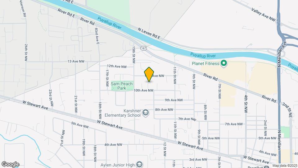 1315 10th Ave NW Map and Location Details