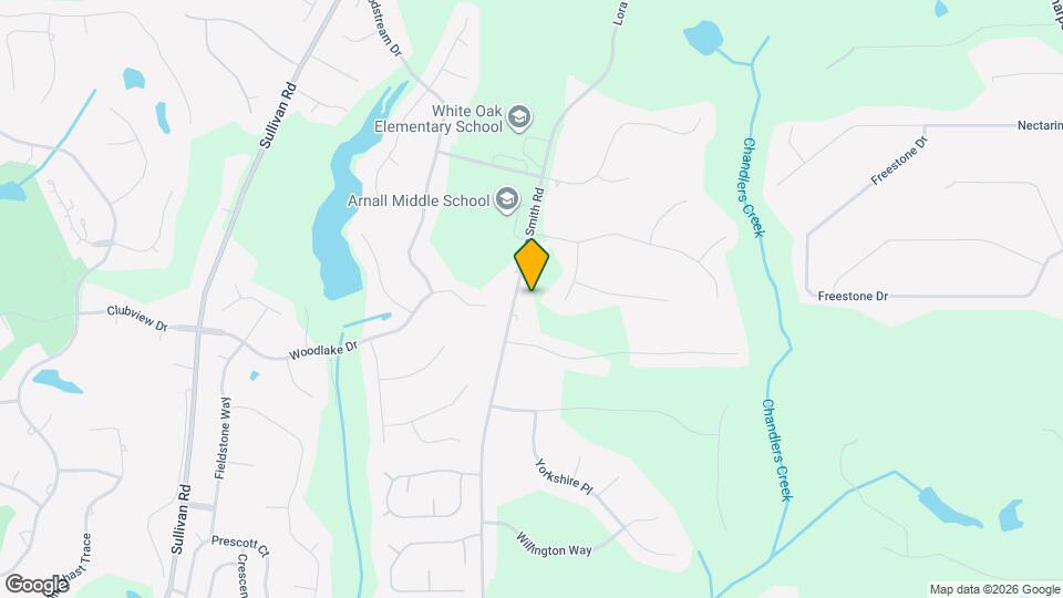 611 Lora Smith Rd Map and Location Details