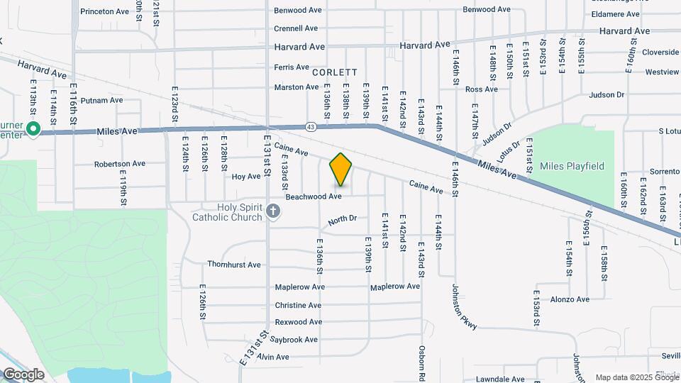 13705 Beachwood Ave Map and Location Details
