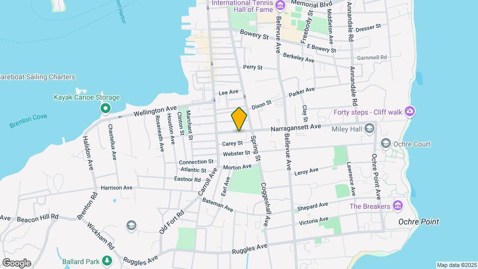 17 Narragansett Ave Map and Location Details