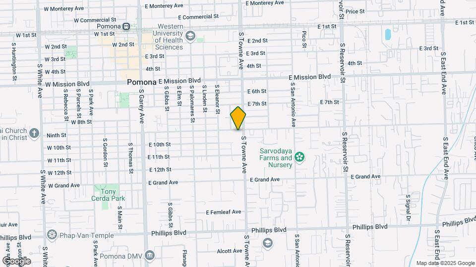 780 E 9th St Map and Location Details