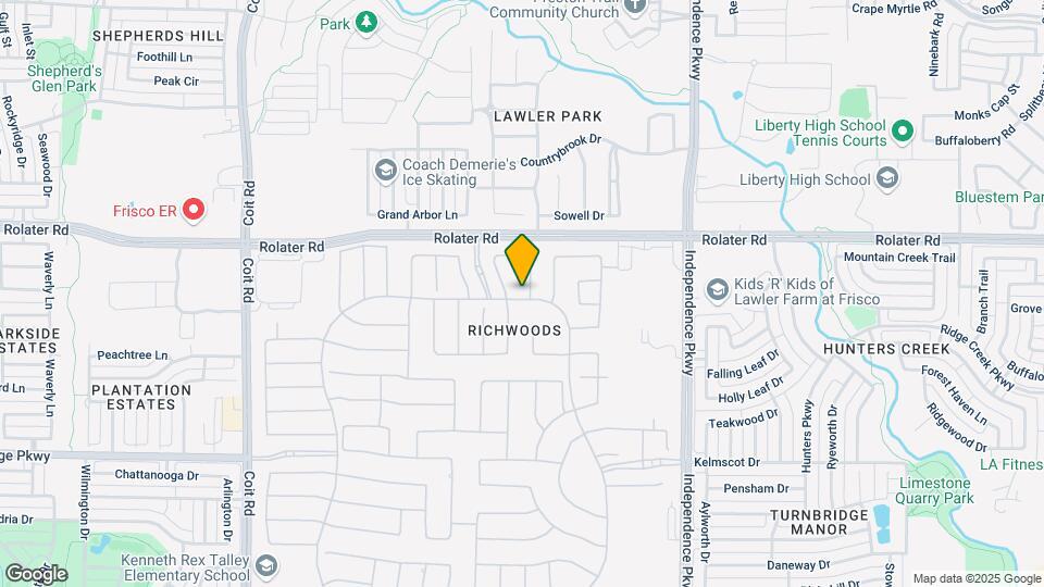 6917 Moody Ave Map and Location Details