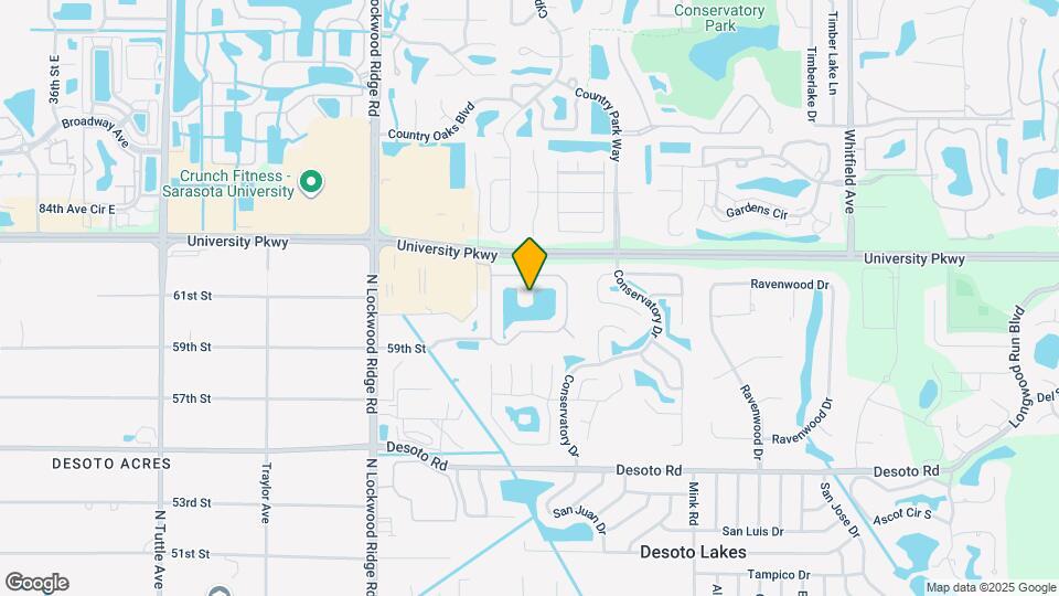 3657 Parkridge Cir Map and Location Details