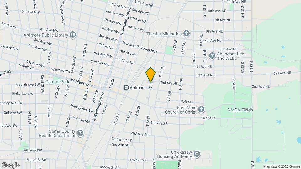 109 E St NE Map and Location Details