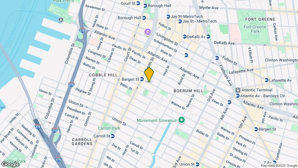Boerum Hill-Renovated 1 Bedroom w/private Map and Location Details