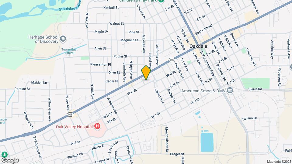 684 W G St Mapa y Detalles de la Ubicación