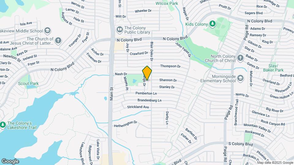 6108 Jennings Dr Map and Location Details