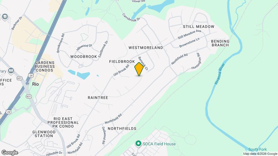 1236 Raintree Dr Map and Location Details